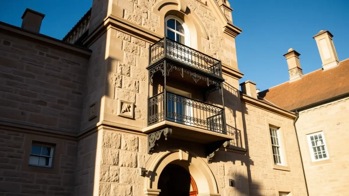 Abadiñoko udaletxearen irudi generikoa, eguzki argitan