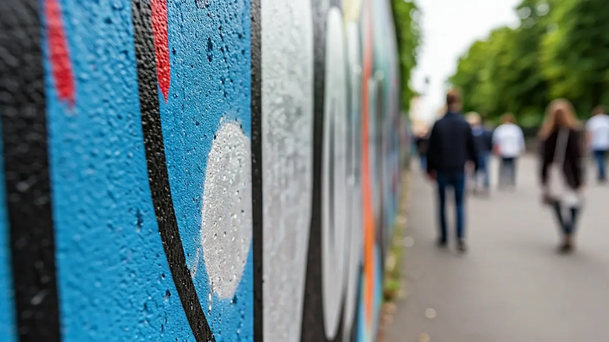 Imagen genérica de pintadas en una pared. No se ve texto.
