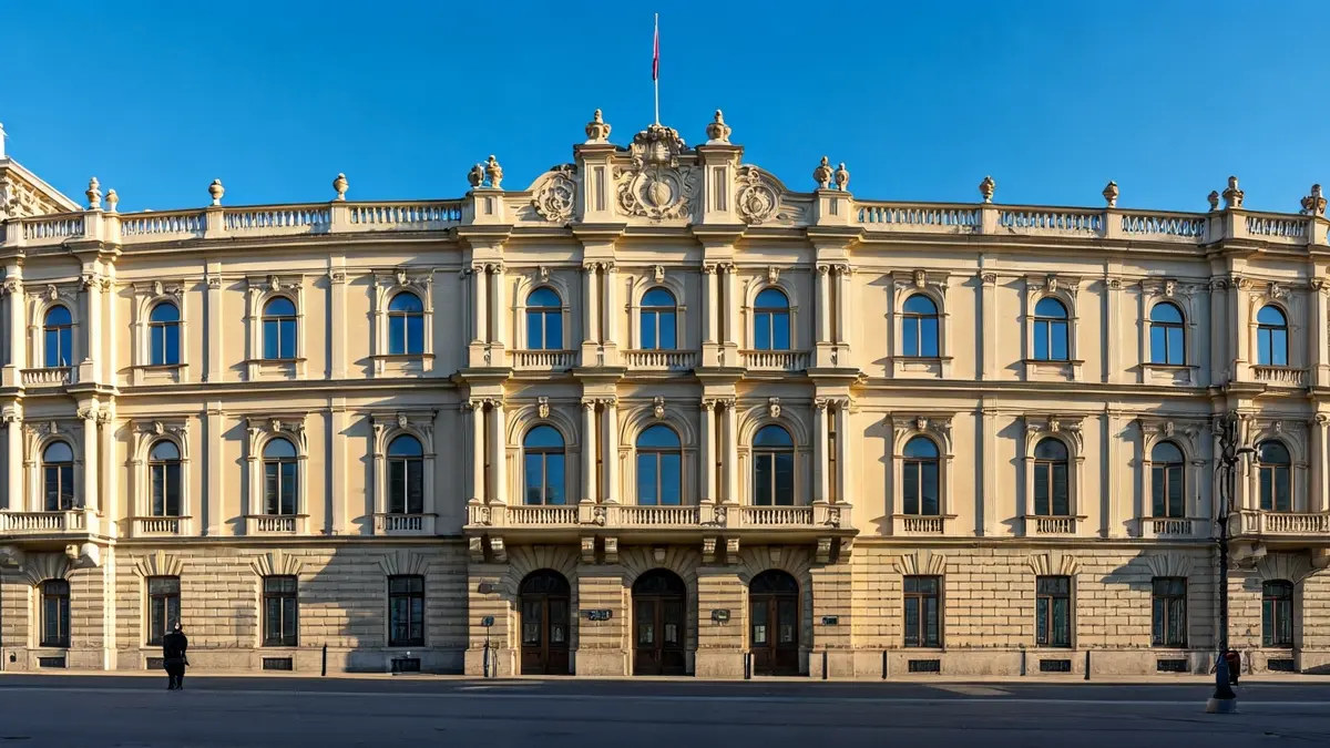 Arabako Arte Ederren Museoaren kanpoko ikuspegia, jauregi dotore batean kokatua.