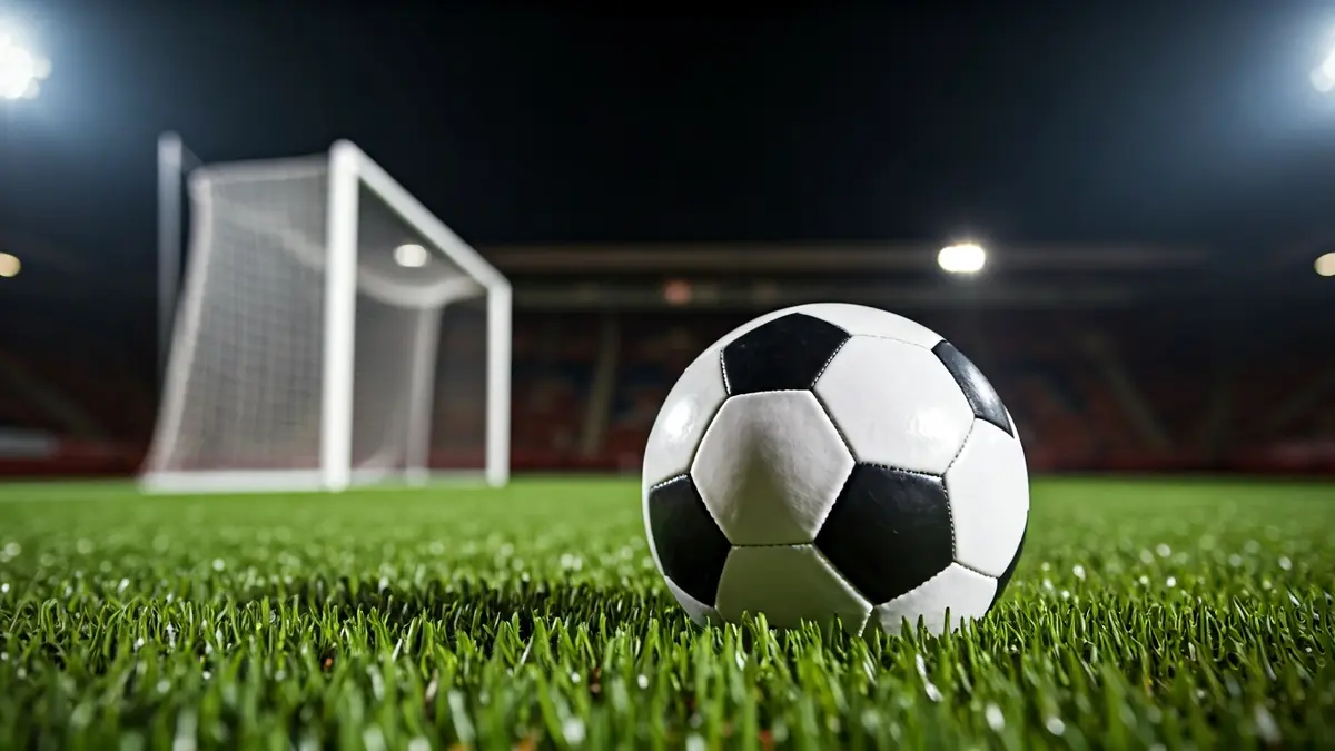 Imagen genérica de un balón de fútbol en un campo de césped.