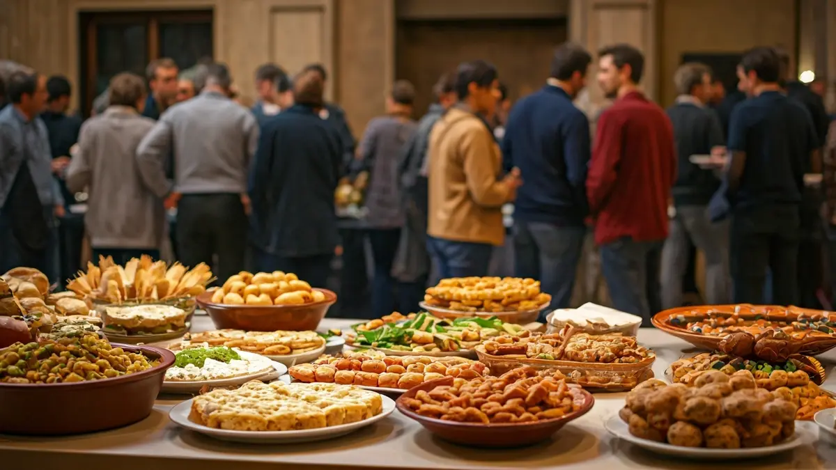 Image showing traditional dishes from the Bertakoak initiative.
