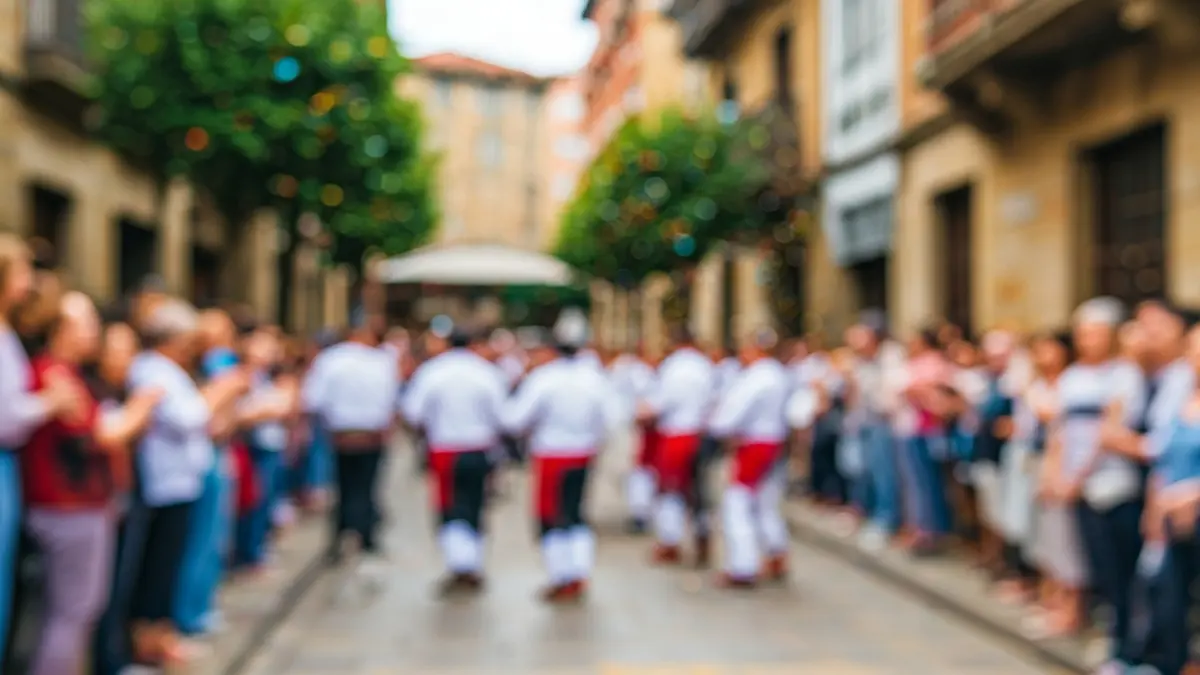 Imagen genérica del Bilbao Basque Fest, con gente disfrutando de la cultura vasca.