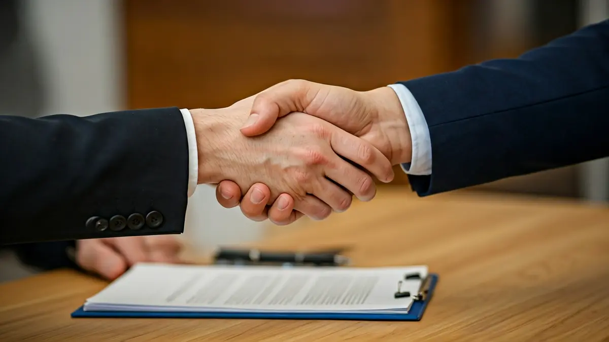 Irudi generikoa, negozio-lankidetza eta ekintzailetza irudikatzen duena.