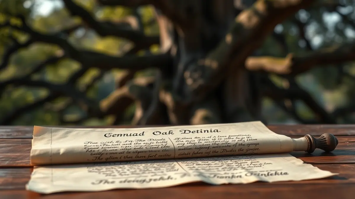 Historical image of the Fuero Nuevo of Bizkaia, near the Tree of Gernika.