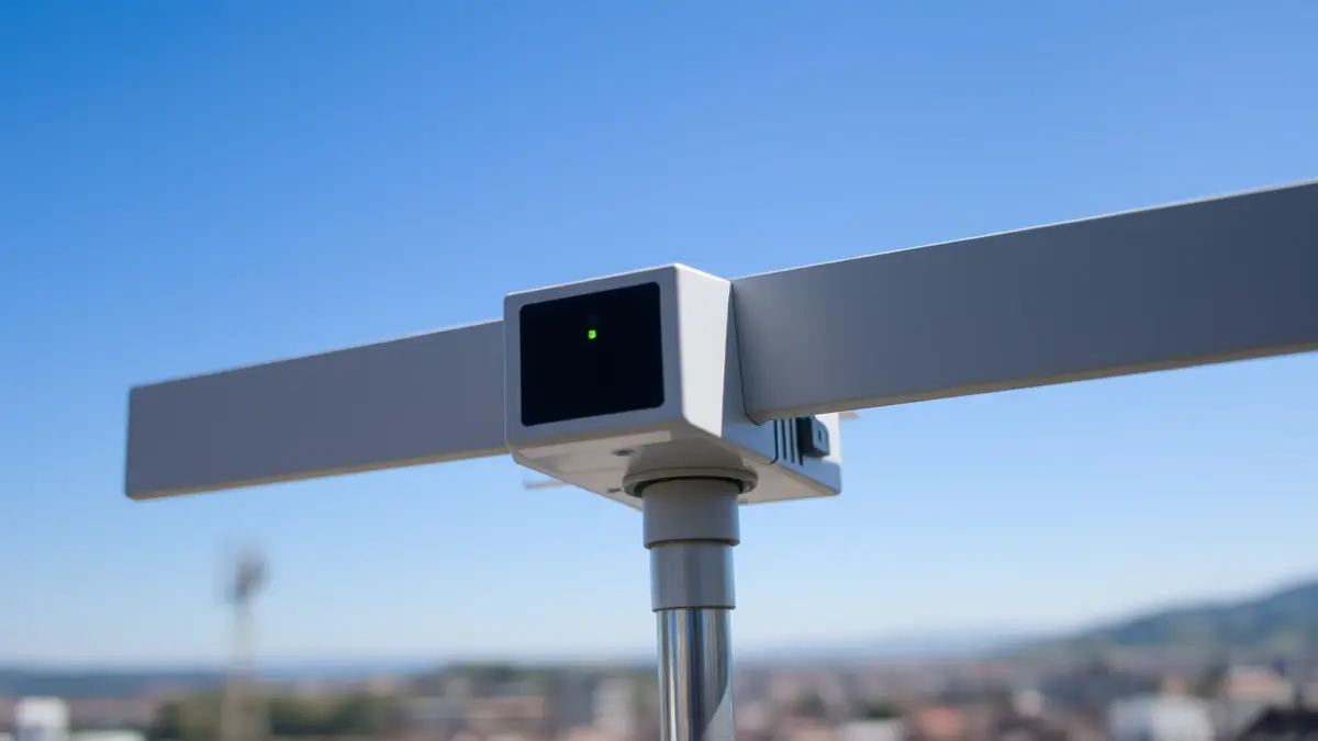 Generic image of a modern antenna, representing telecommunications infrastructure.