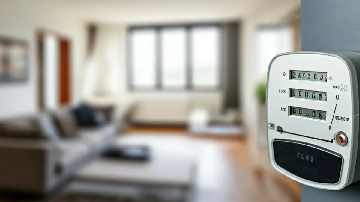 Imagen genérica de un medidor de energía, representando el consumo y la eficiencia energética.