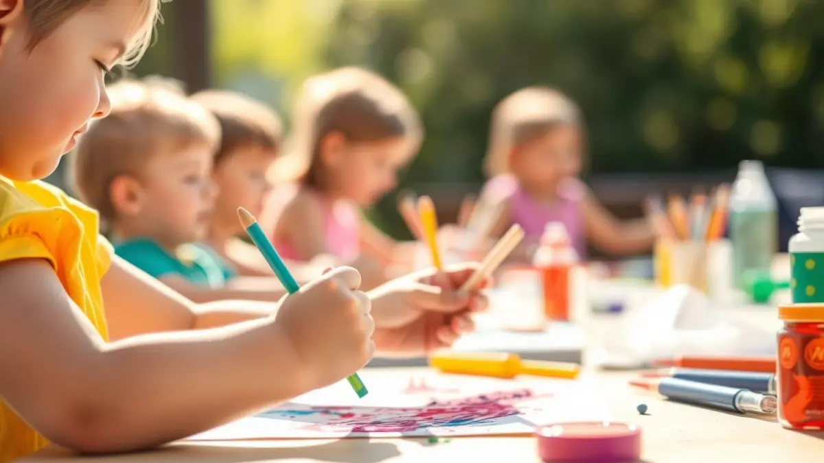 Imagen genérica de niños participando en actividades de verano.