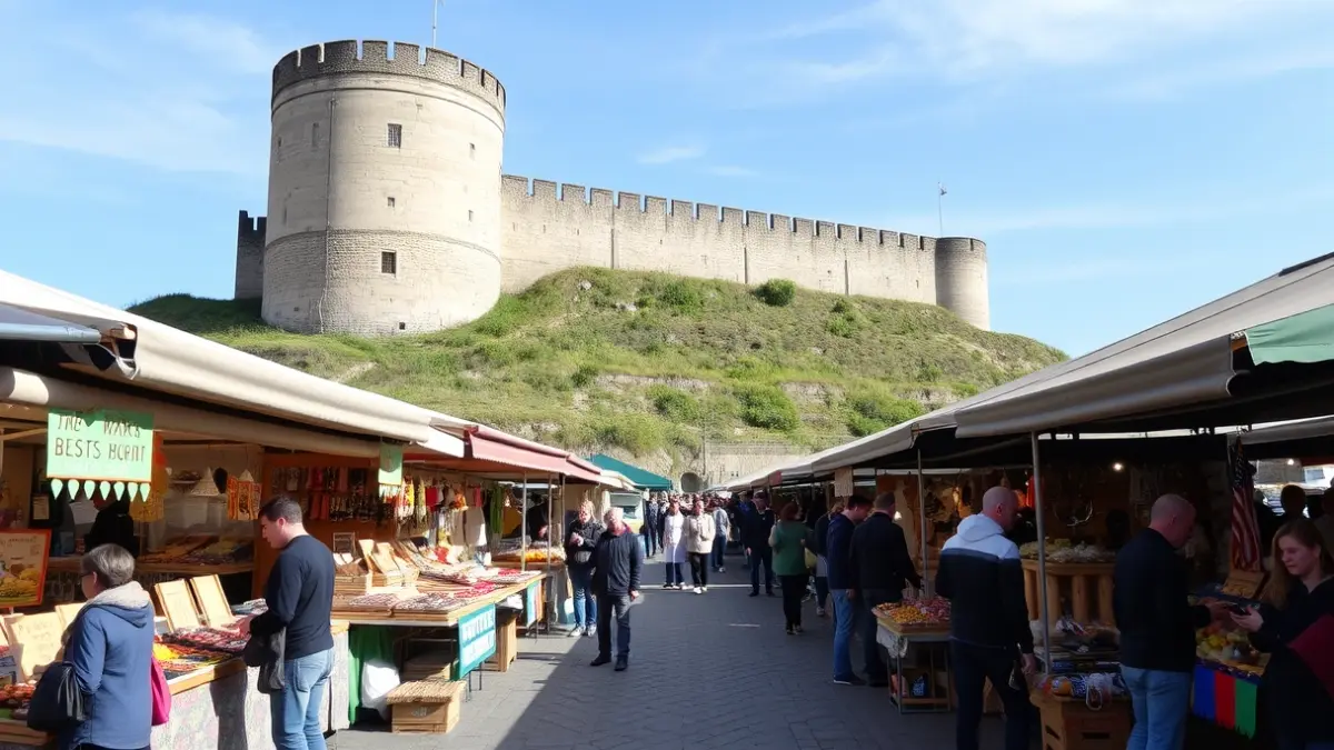 Generic image: Traditional San Marko Eguna market in Errenteria.