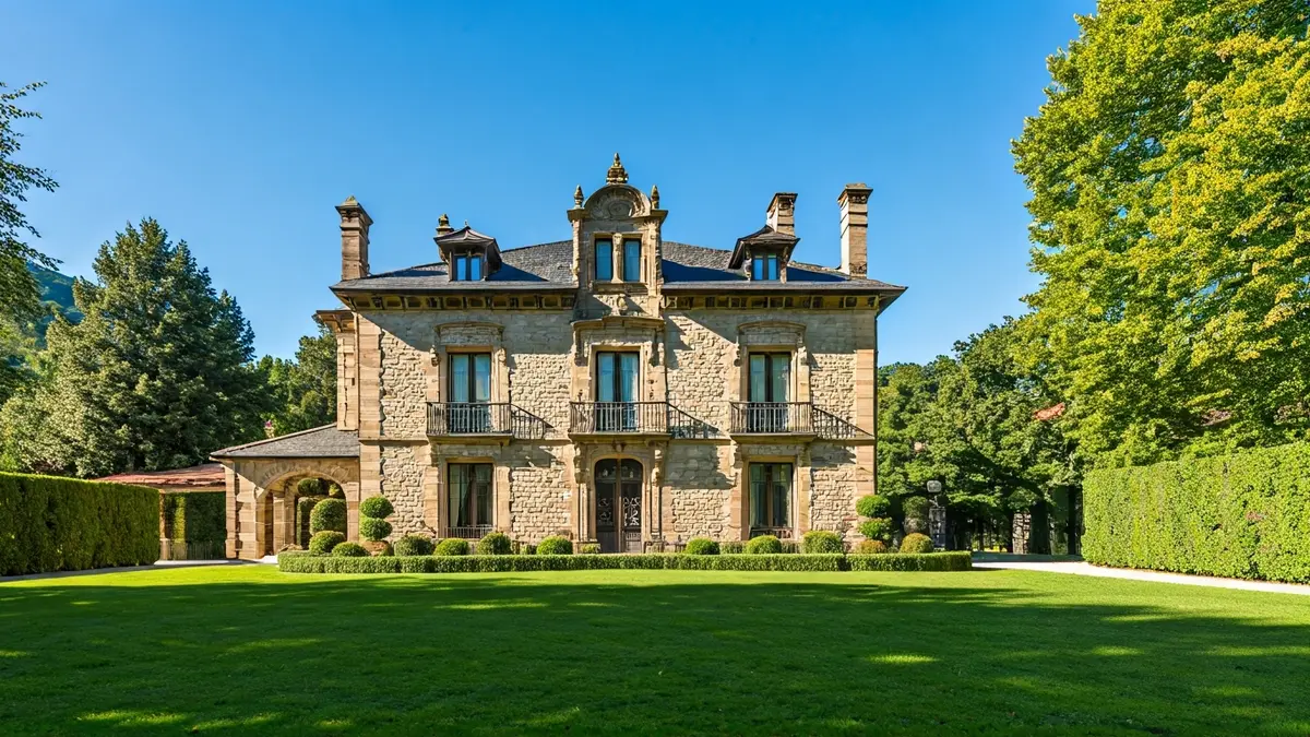 Image of the historic Agirre-Etxeberri house in Legazpi.