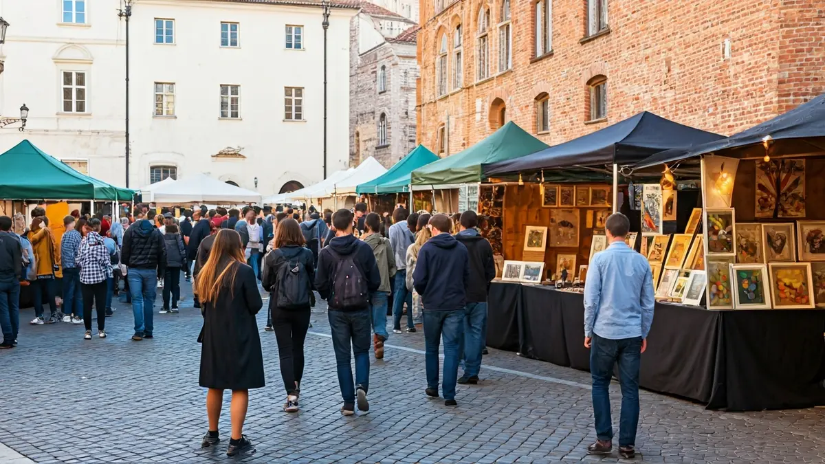 Imagen genérica del evento Gazte Plaza en el Casco Histórico de Vitoria-Gasteiz.