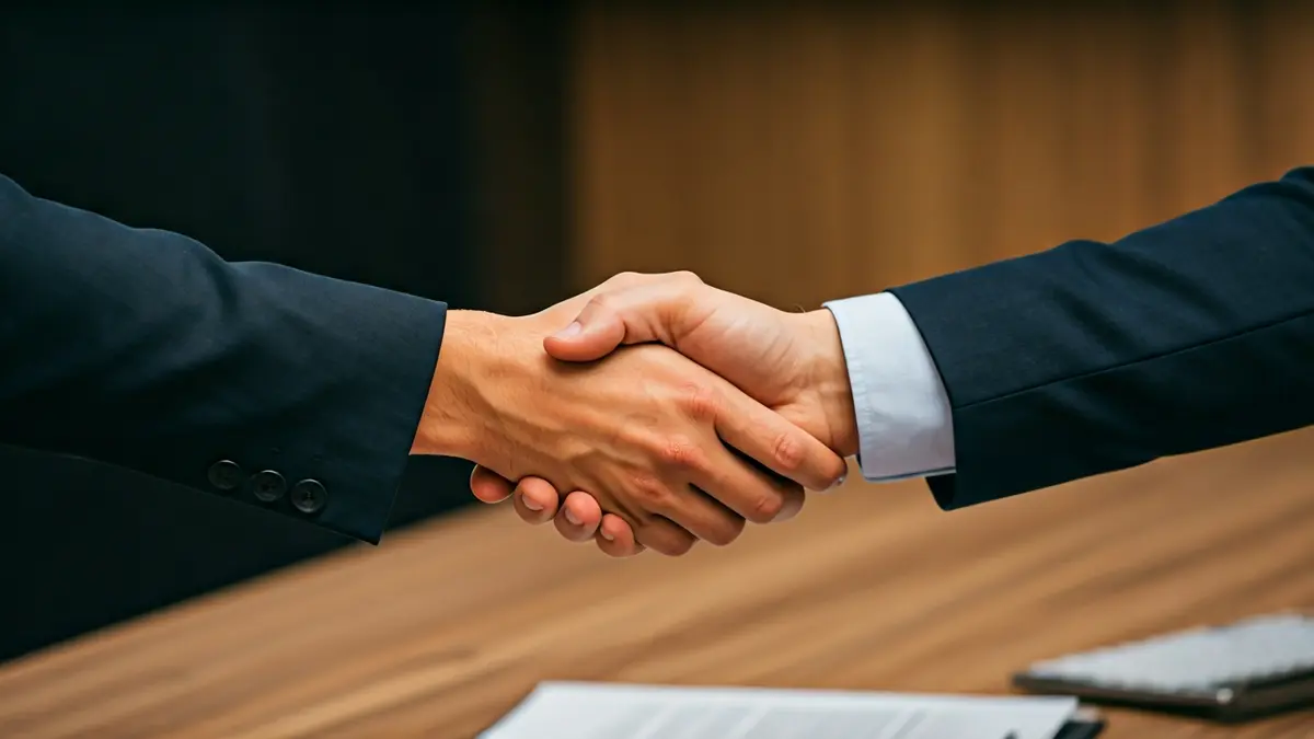 Irudi generikoa, negozio-lankidetza eta enpresa-laguntza irudikatzen duena.