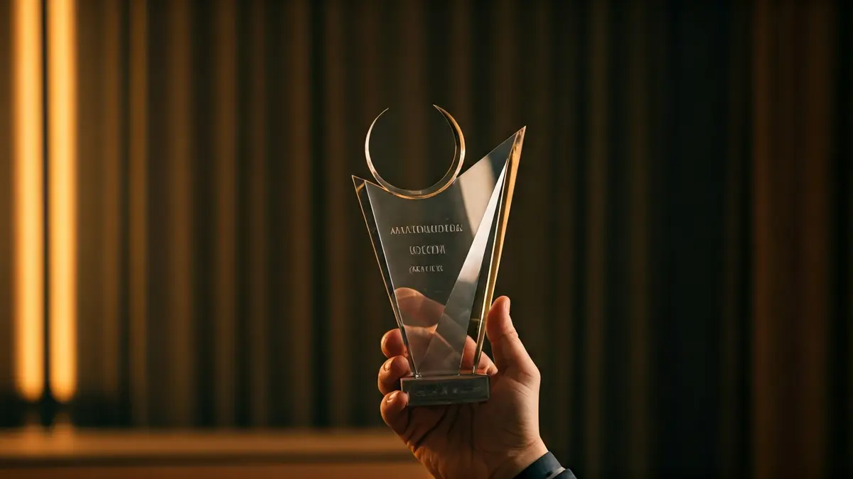 Irudi generikoa sari bat esku batean, bulego moderno batean.