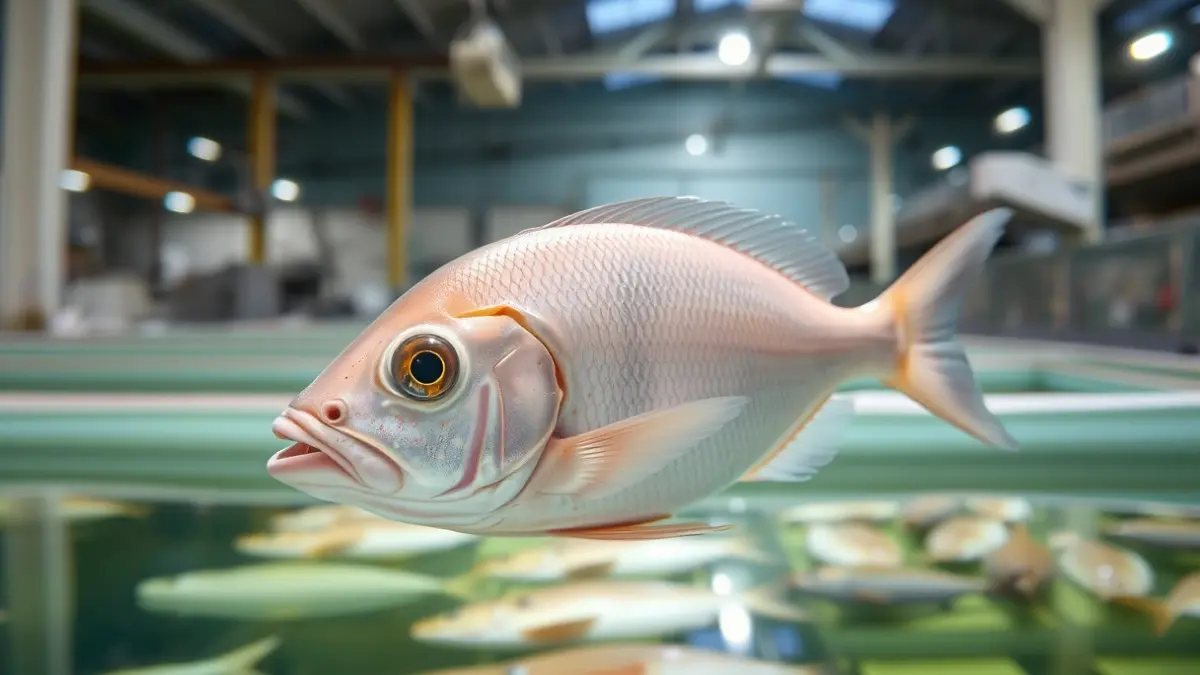 Lemoizko zentral nuklear ohian eraikiko den akuikultura instalazioaren irudi generikoa.