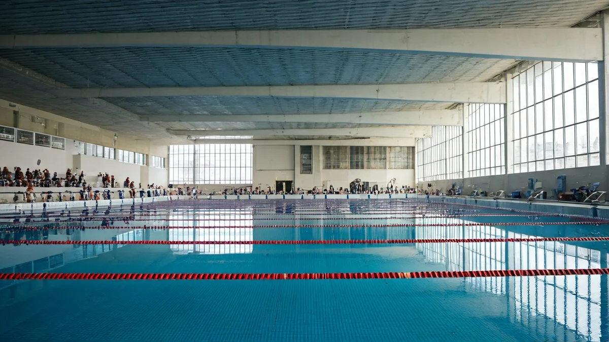 Irudi generikoa igerileku huts baten Majori kiroldegian.