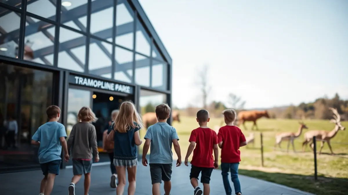 Mallabiako haur eta gazteak Basondo eta Jump Yard-era doaz, aisialdi hezitzailea sustatuz.