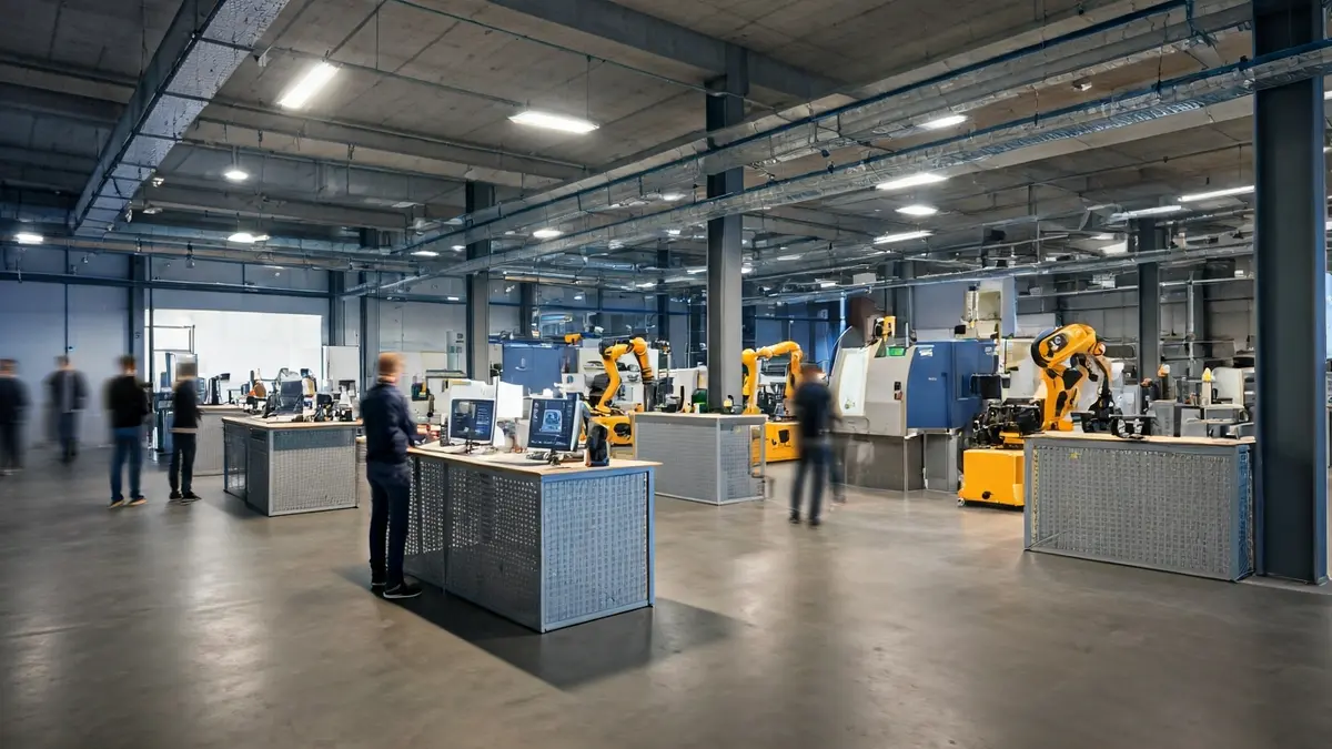 Miguel Altuna Lanbide Heziketa Ikastetxeko ikasleak teknologia aurreratuarekin lanean.