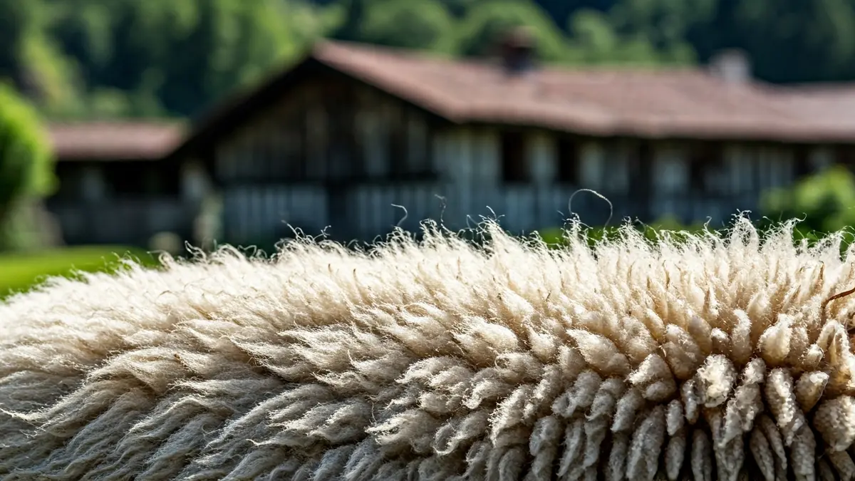 Artile gordinaren irudi generikoa, baserri baten atzealde lausoarekin.