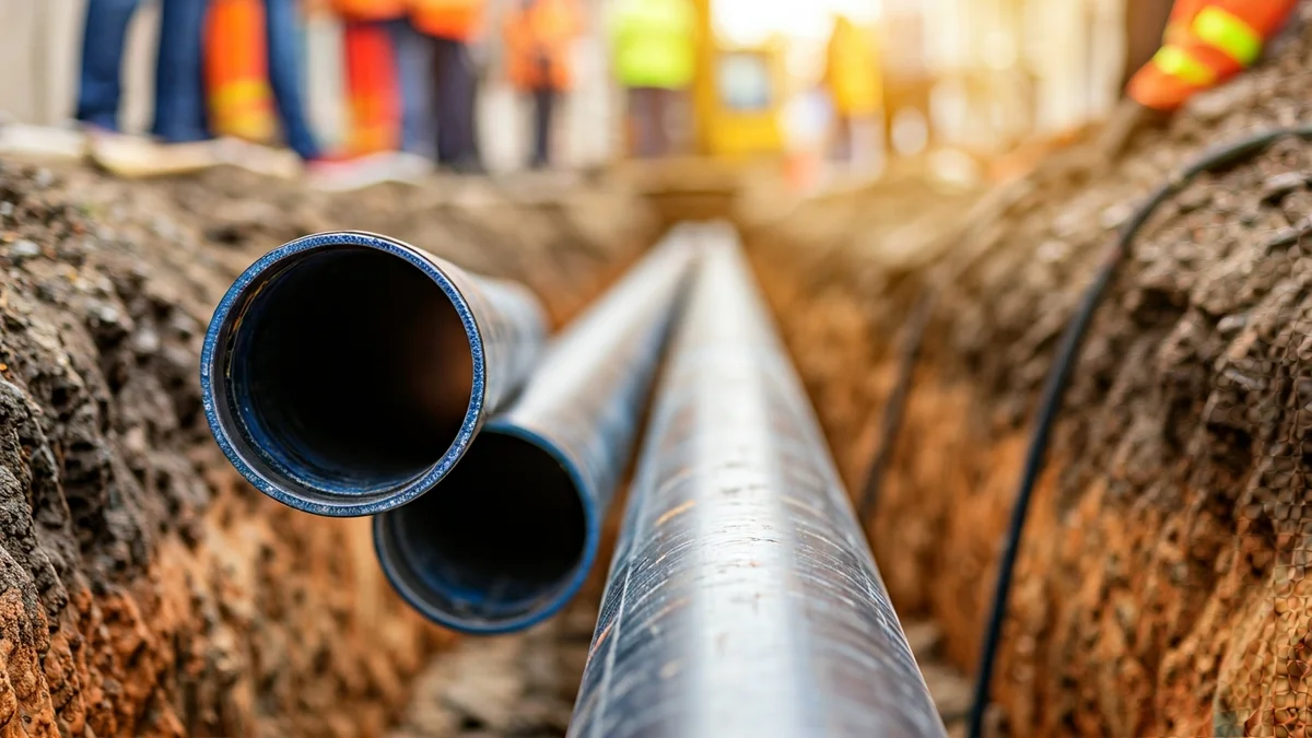 Irudi generikoa saneamendu-lanen hodien ordezkatzearena.