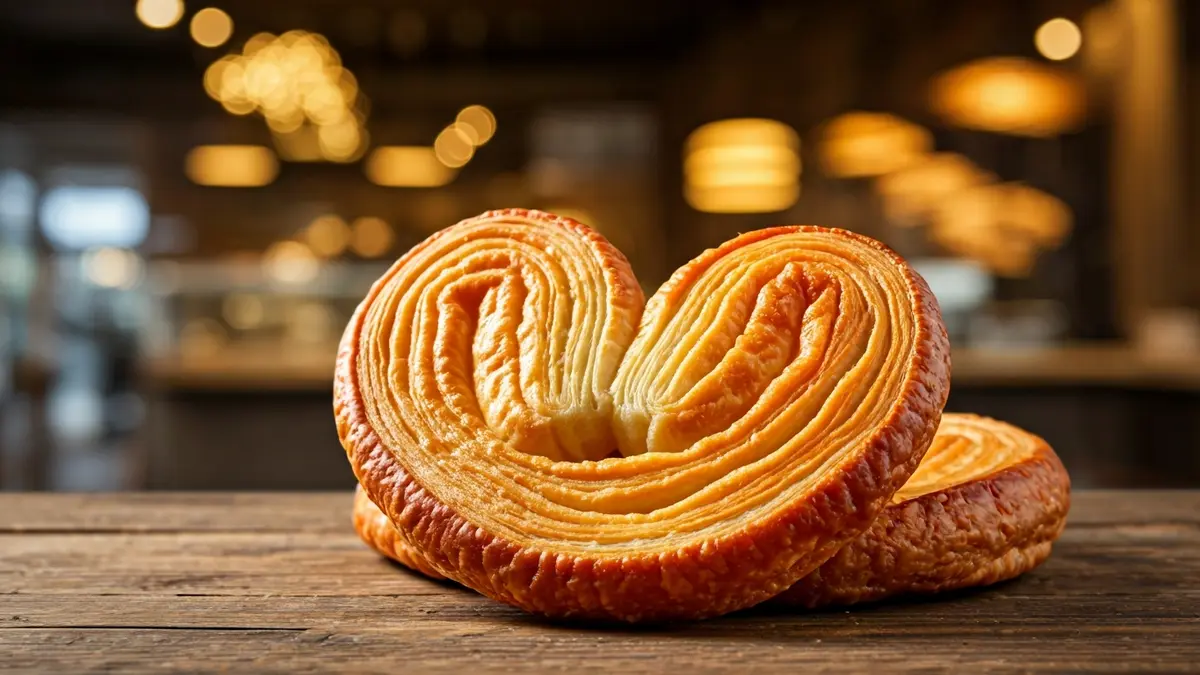 Imagen genérica de una palmera de repostería gigante en una pastelería.