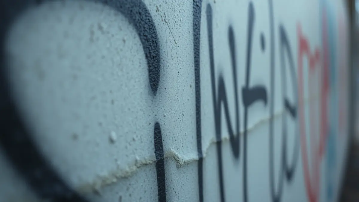 Generic image of graffiti, suggesting vandalism in an urban setting.