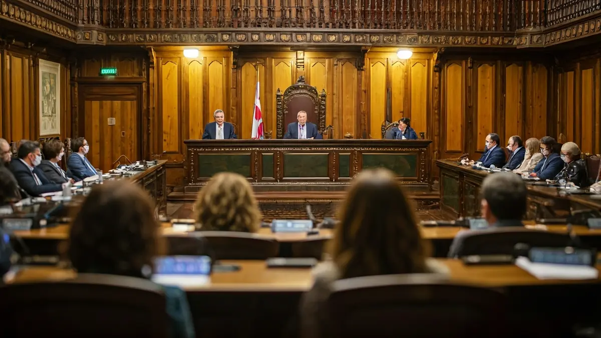 Sopuertako udalbatzarreko bilera tentsio handiko giroan, dirulaguntzen kudeaketari buruzko eztabaidarekin.