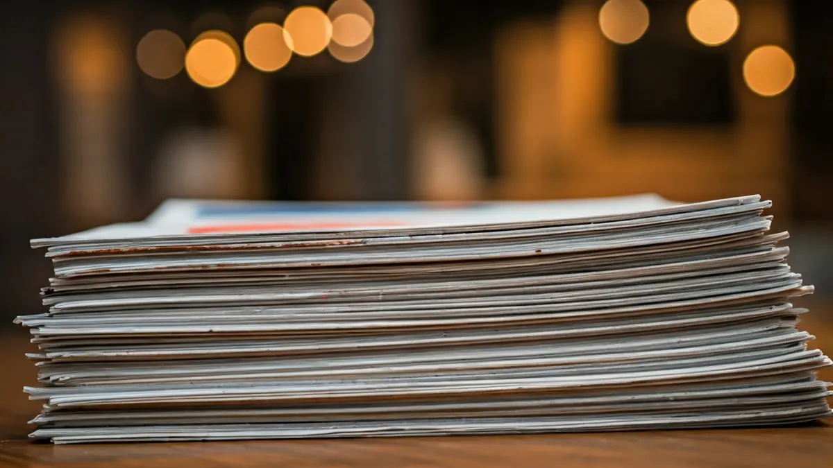 Irudi generikoa paper gaineko artelanen erakusketa batekoa, tenpera pinturazko pintzelkada ikusgarriekin.