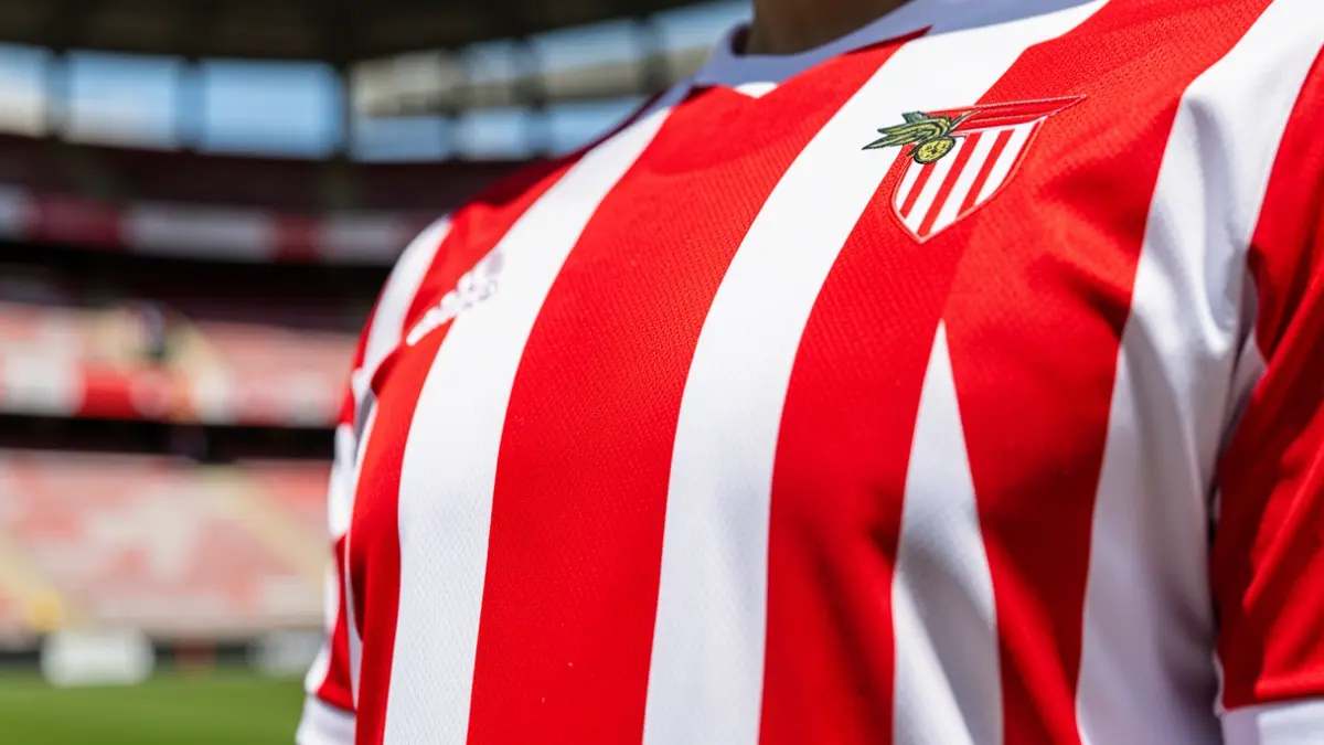 Generic image showing details of the Athletic Club jersey.