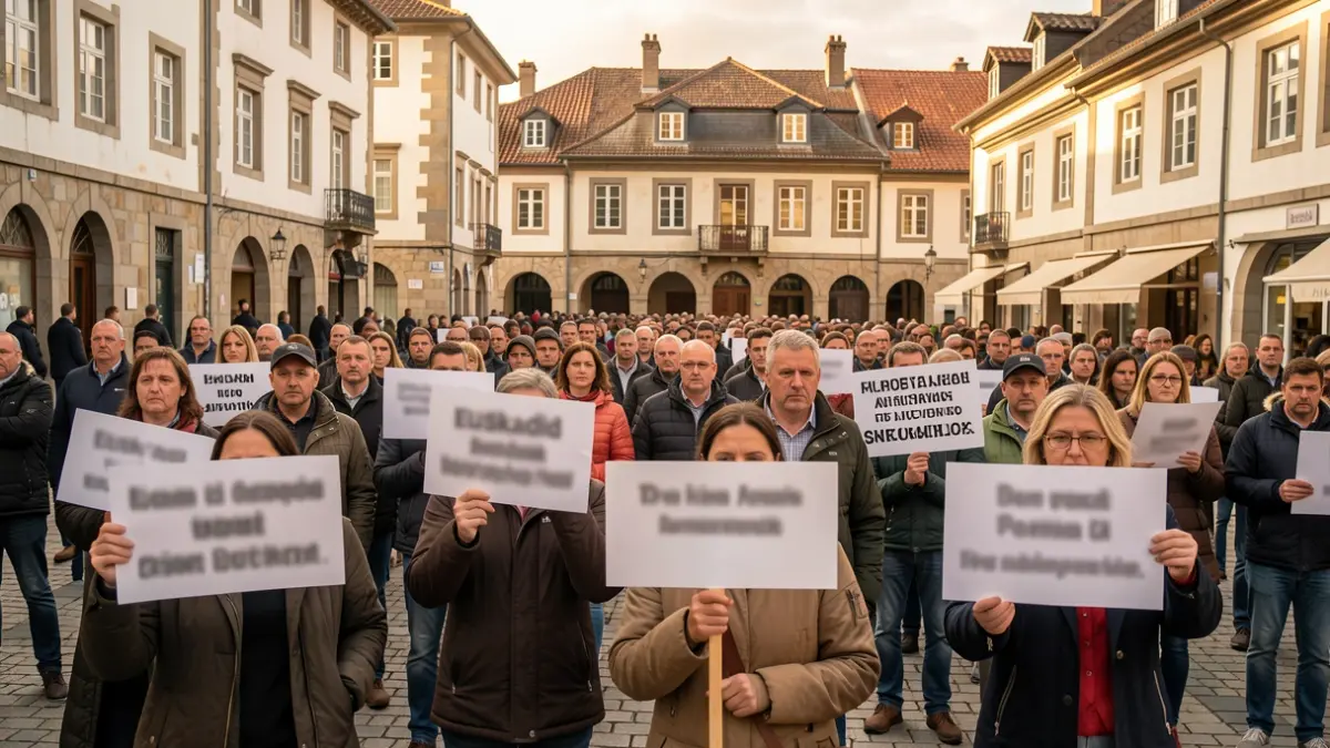 Irudi generikoa protestari buruz.
