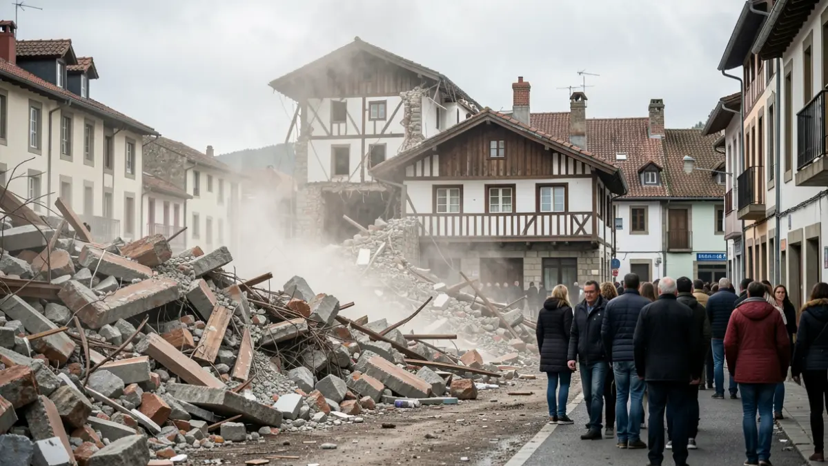 Generic image of a demolition site.