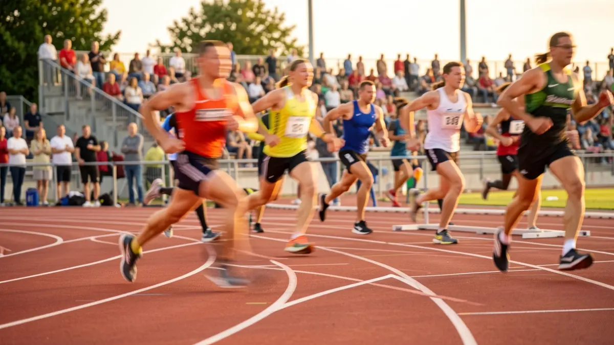 Generic image of an athletics event.