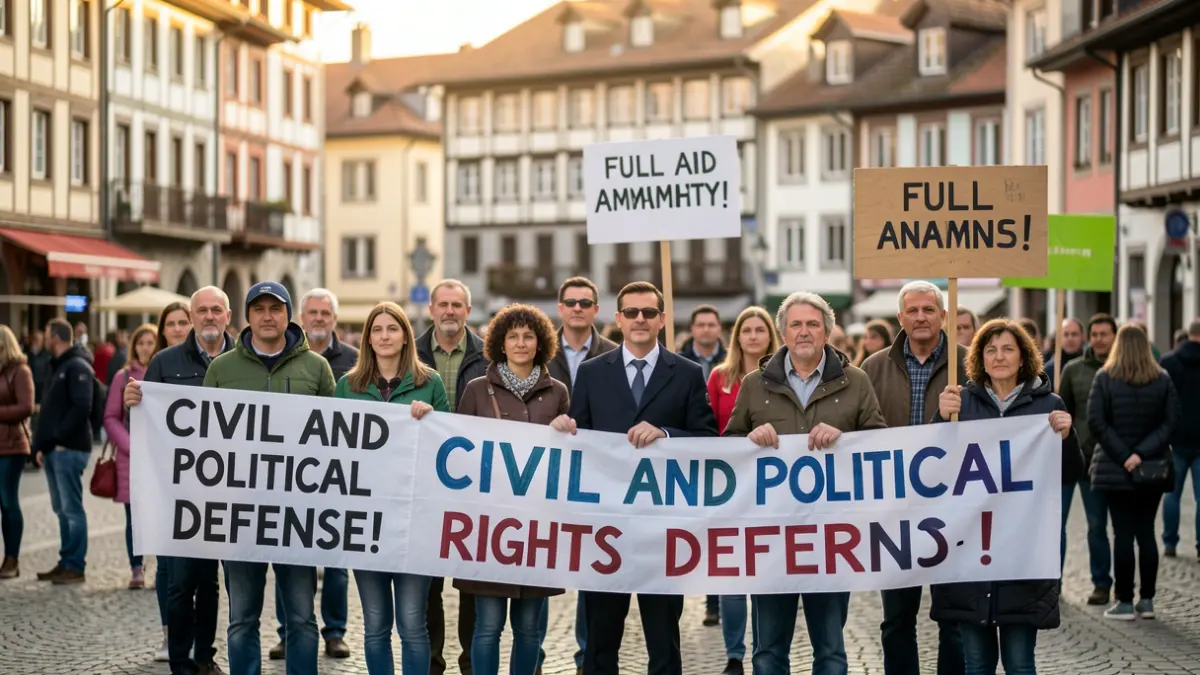 Generic image of a protest.