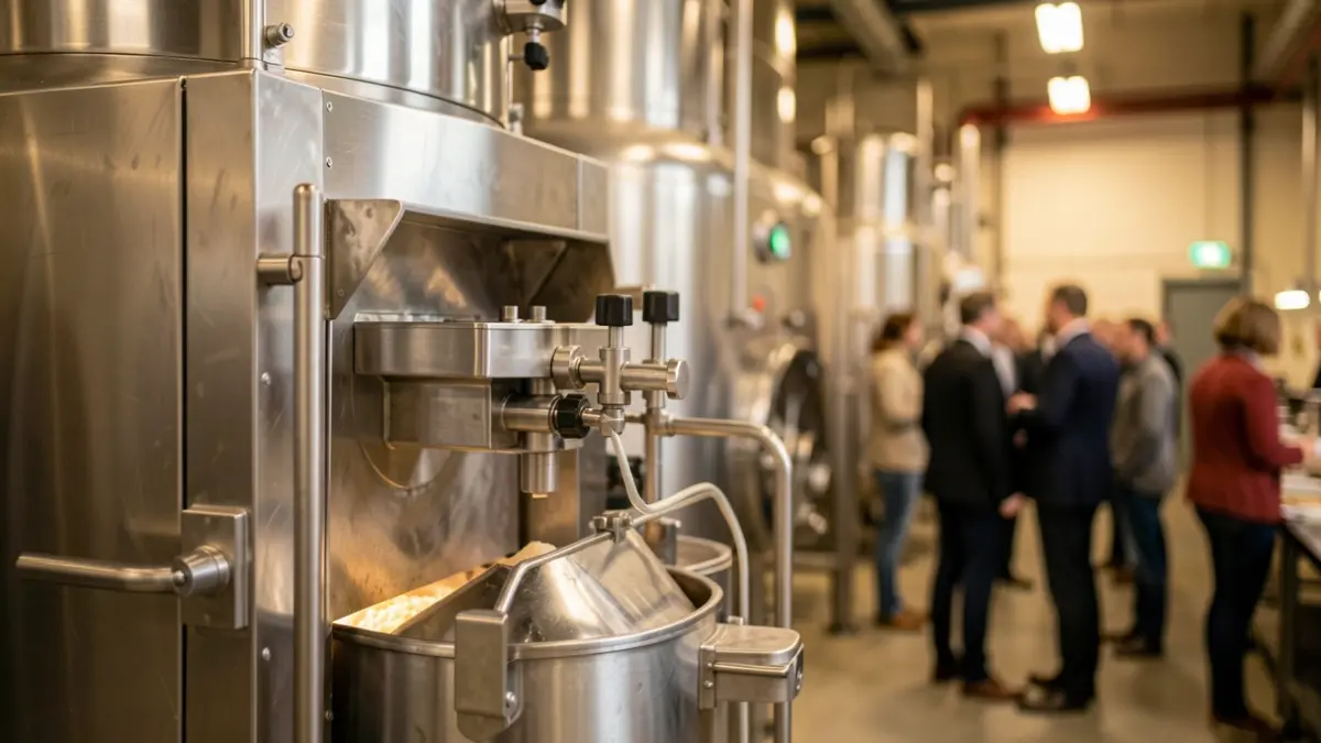 Irudi generikoa: elikagaiak prozesatzeko industria-makineria.