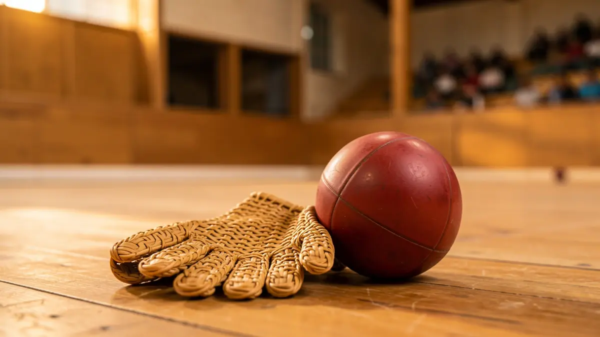 Imagen genérica: pelota y cesta de cesta punta en un frontón.