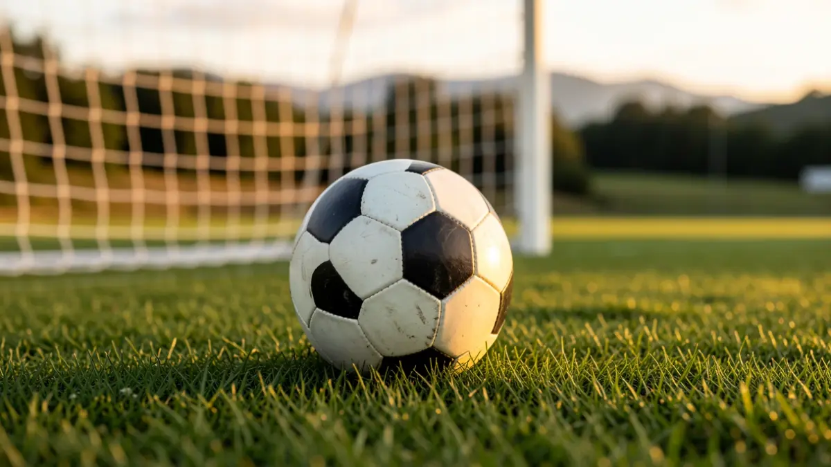 Futbol zelaiaren inguruko irudia.