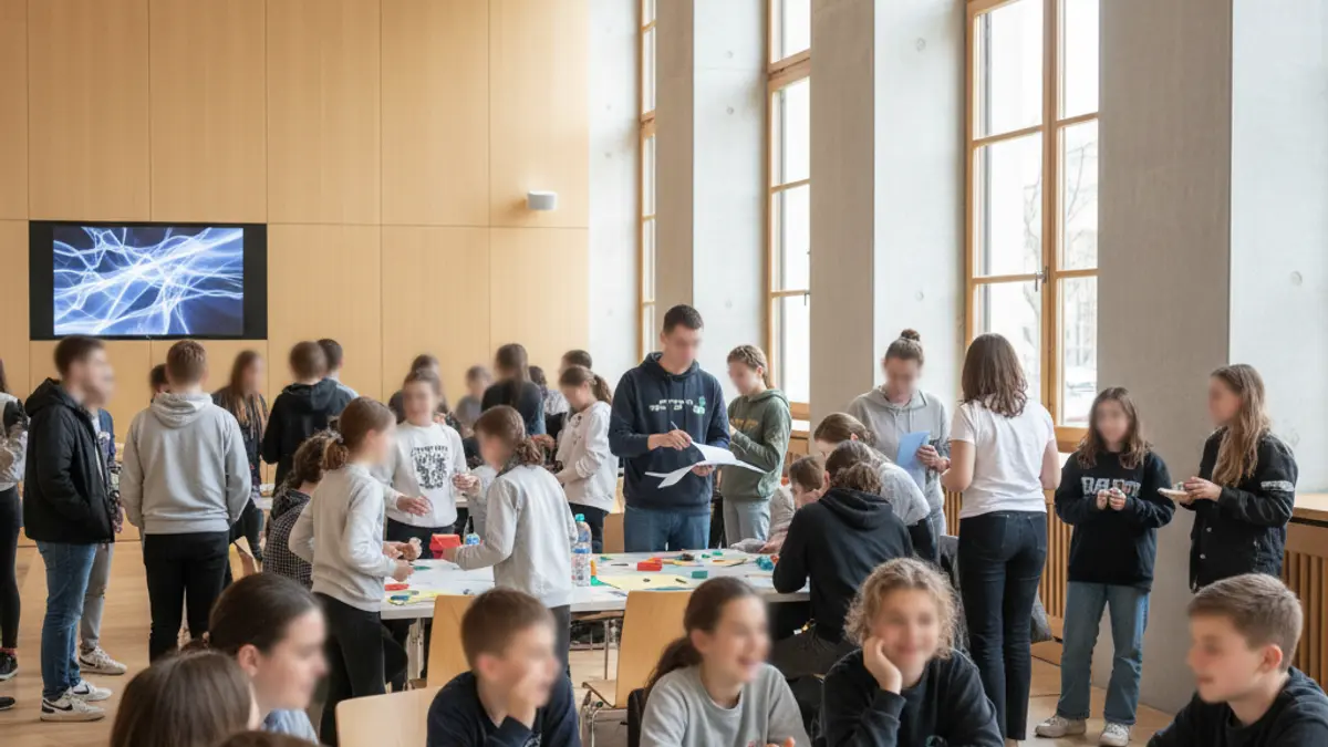 Imagen genérica de participación juvenil e infantil en un evento municipal.