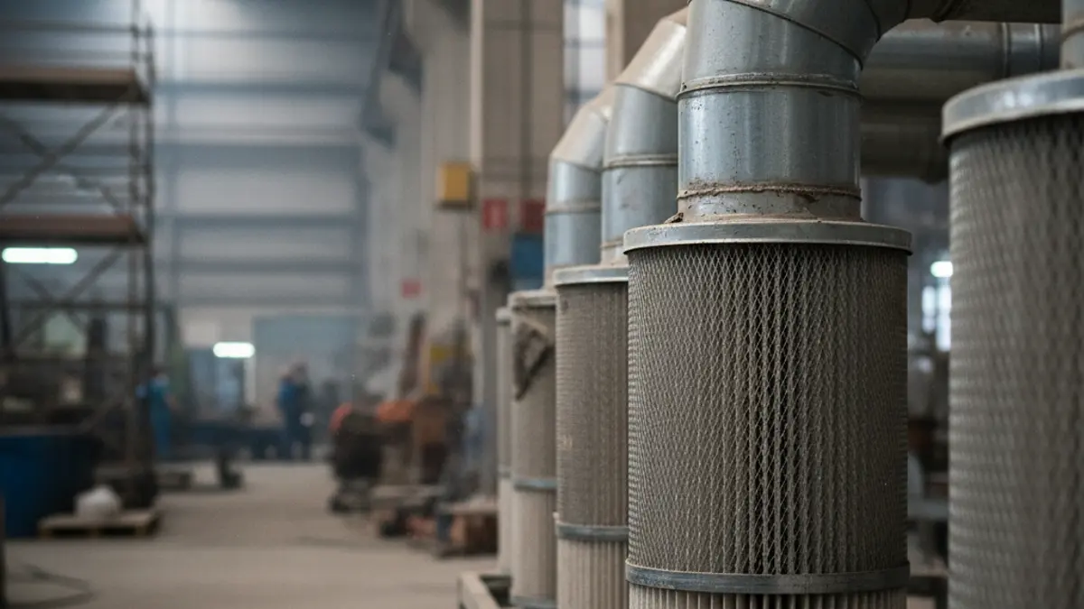 Generic image of an industrial air quality measurement system.