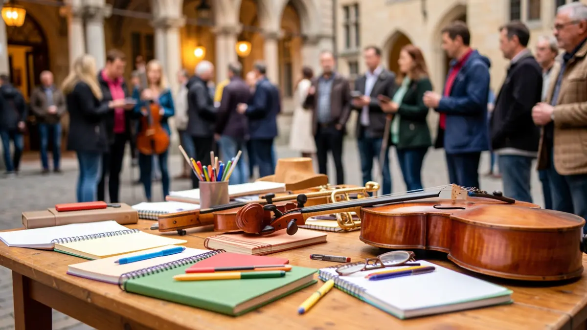Irudi generikoa musika tresnei eta sormen tresnei buruz.