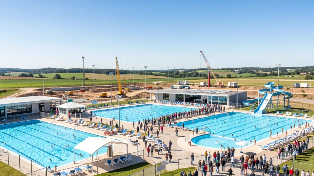 Imagen genérica del exterior del complejo deportivo de Tabira en Durango.