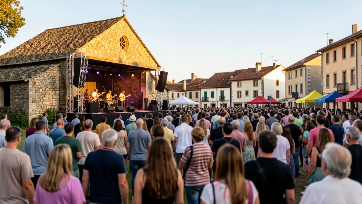 Generic image of the Eguzkierripa Rock festival atmosphere.