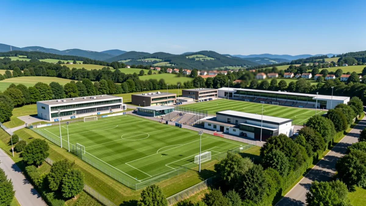 Generic image of modern sports facilities.