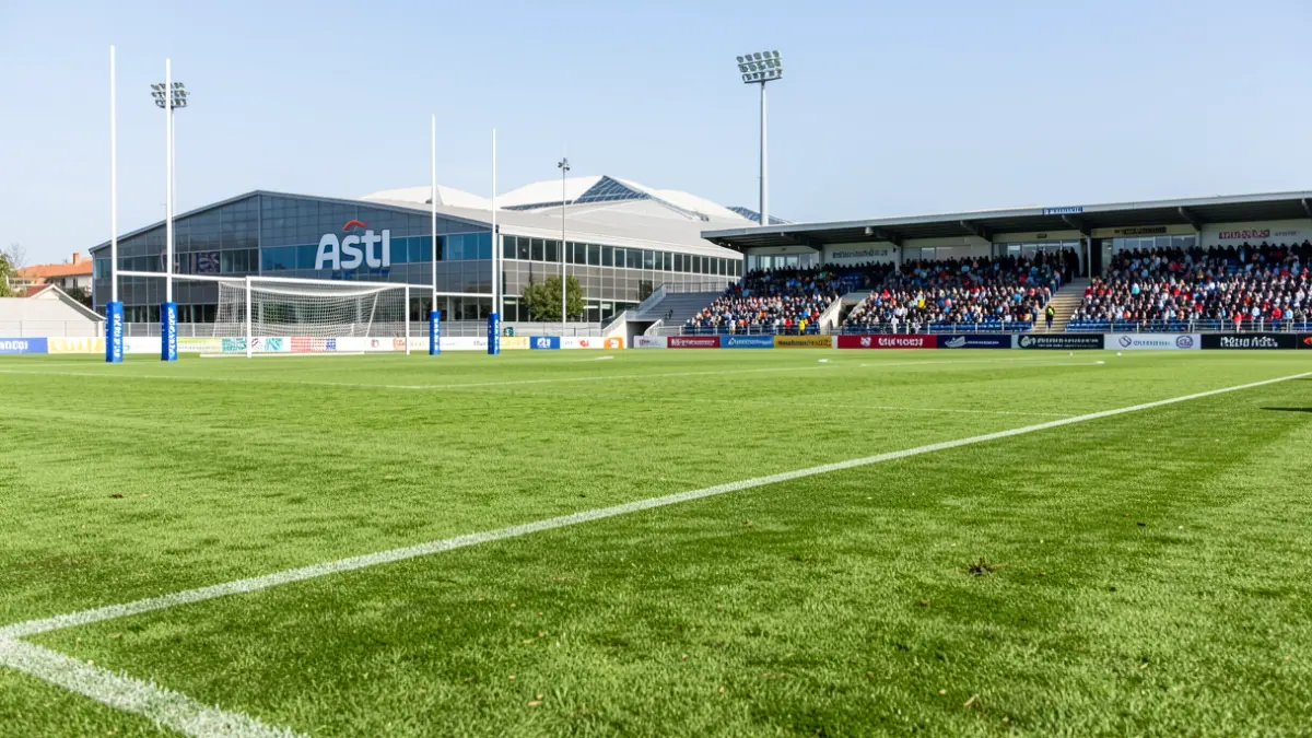 Generic image of the Asti rugby field, no people.