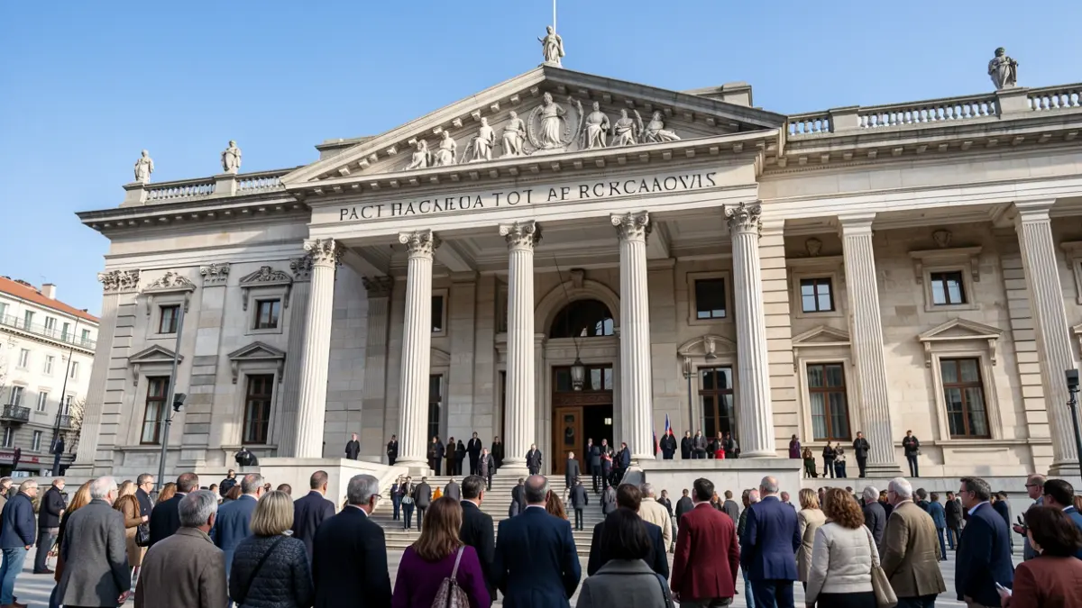 Generic image of the Basque Parliament building.