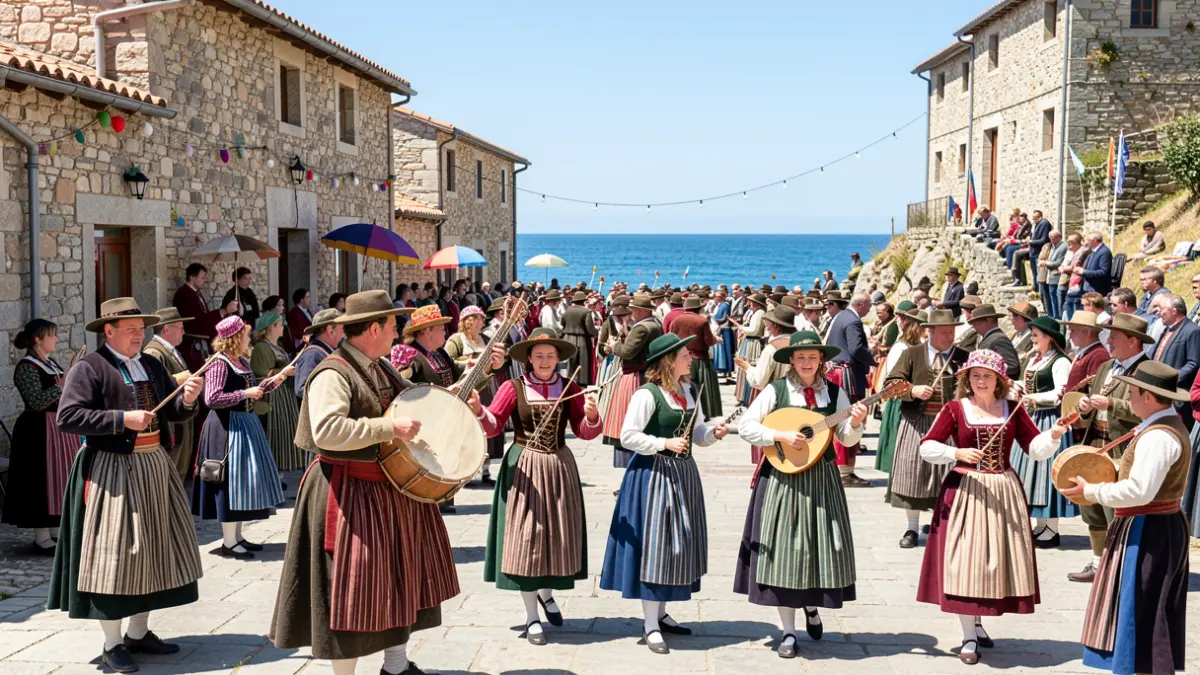 Generic image depicting a festive atmosphere of Euskal Jaiak.