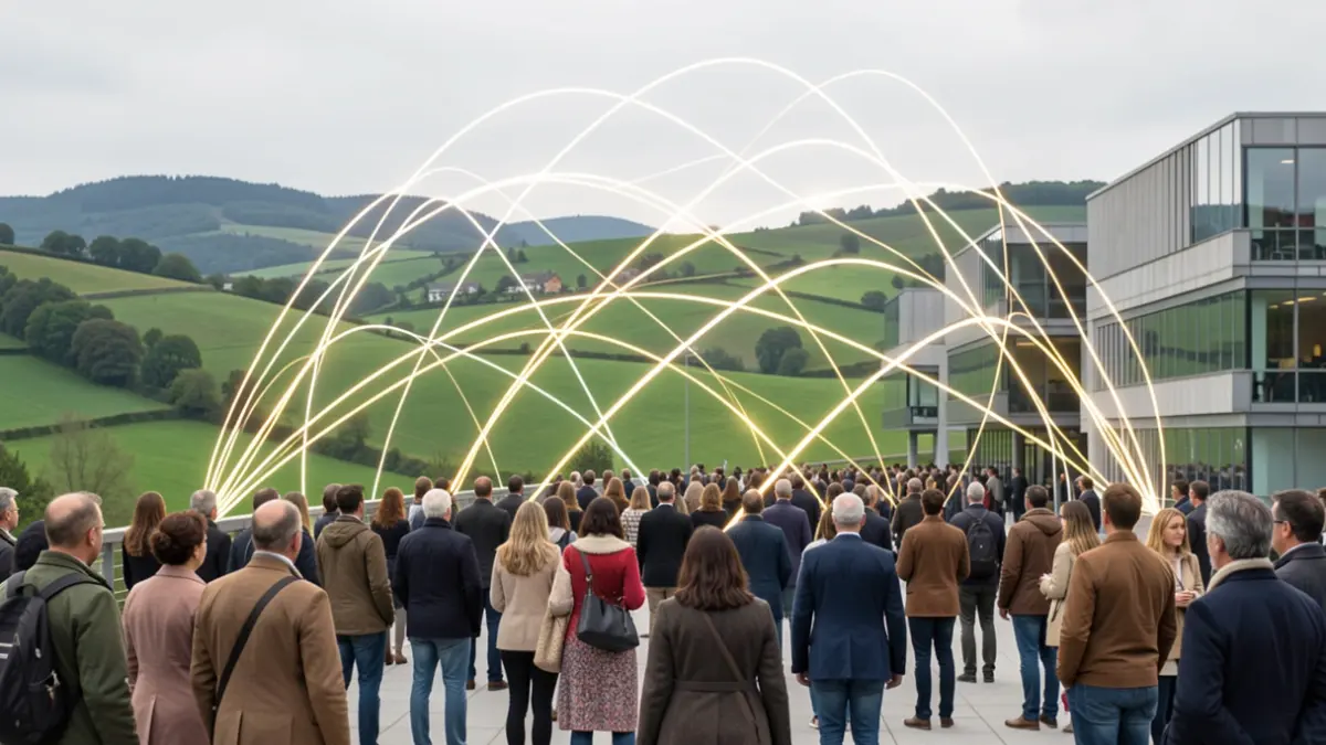 Generic image: An abstract design symbolizing entrepreneurship and innovation in the Basque Country.