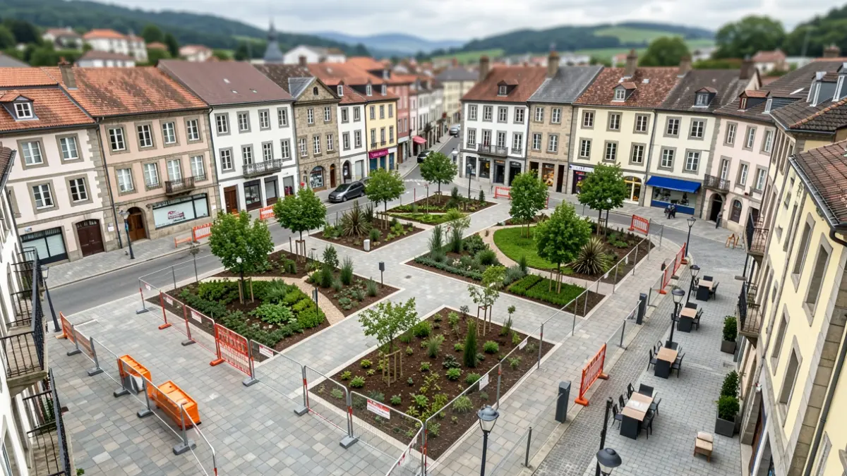 Generic image of a neighborhood undergoing urban regeneration works.