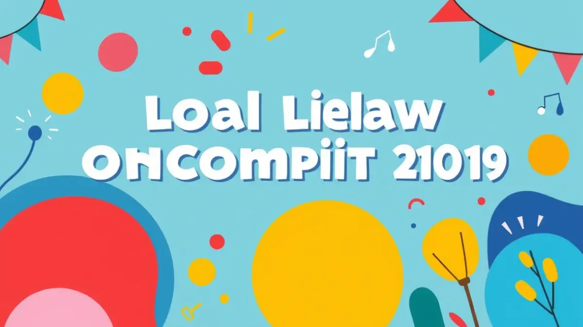 Generic image depicting a winning poster from a local competition.