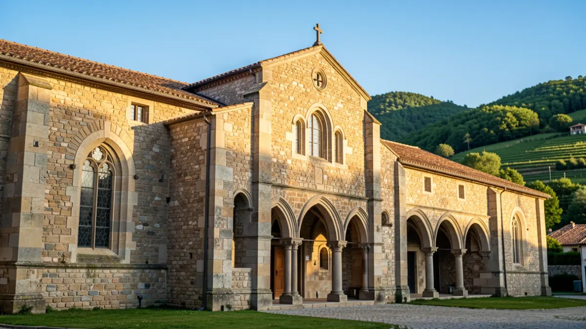 Generic image of the facade of the San Francisco convent in Tolosa.