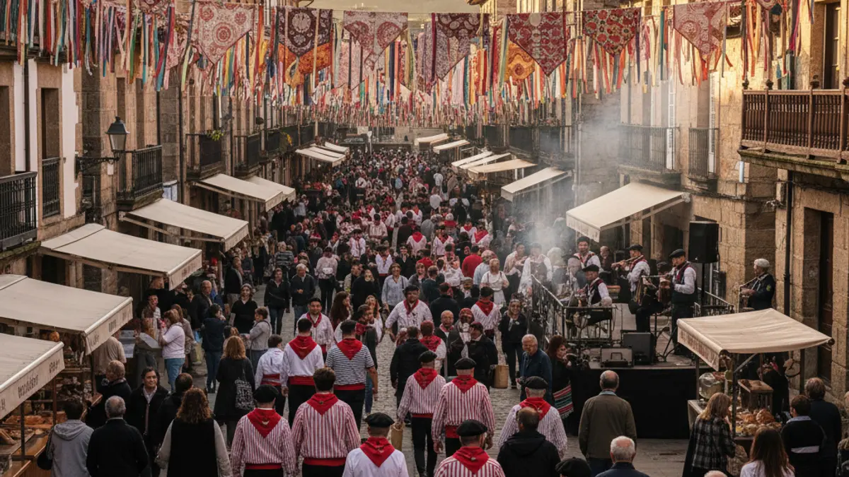 Imagen genérica de un ambiente festivo de primavera en Lasarte-Oria.