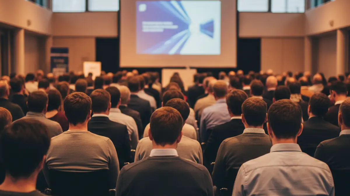 Generic image of people participating in a training session in a community center.