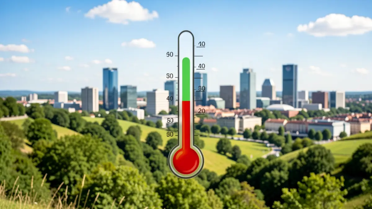 Eguraldi beroa irudikatzen duen argazkia.